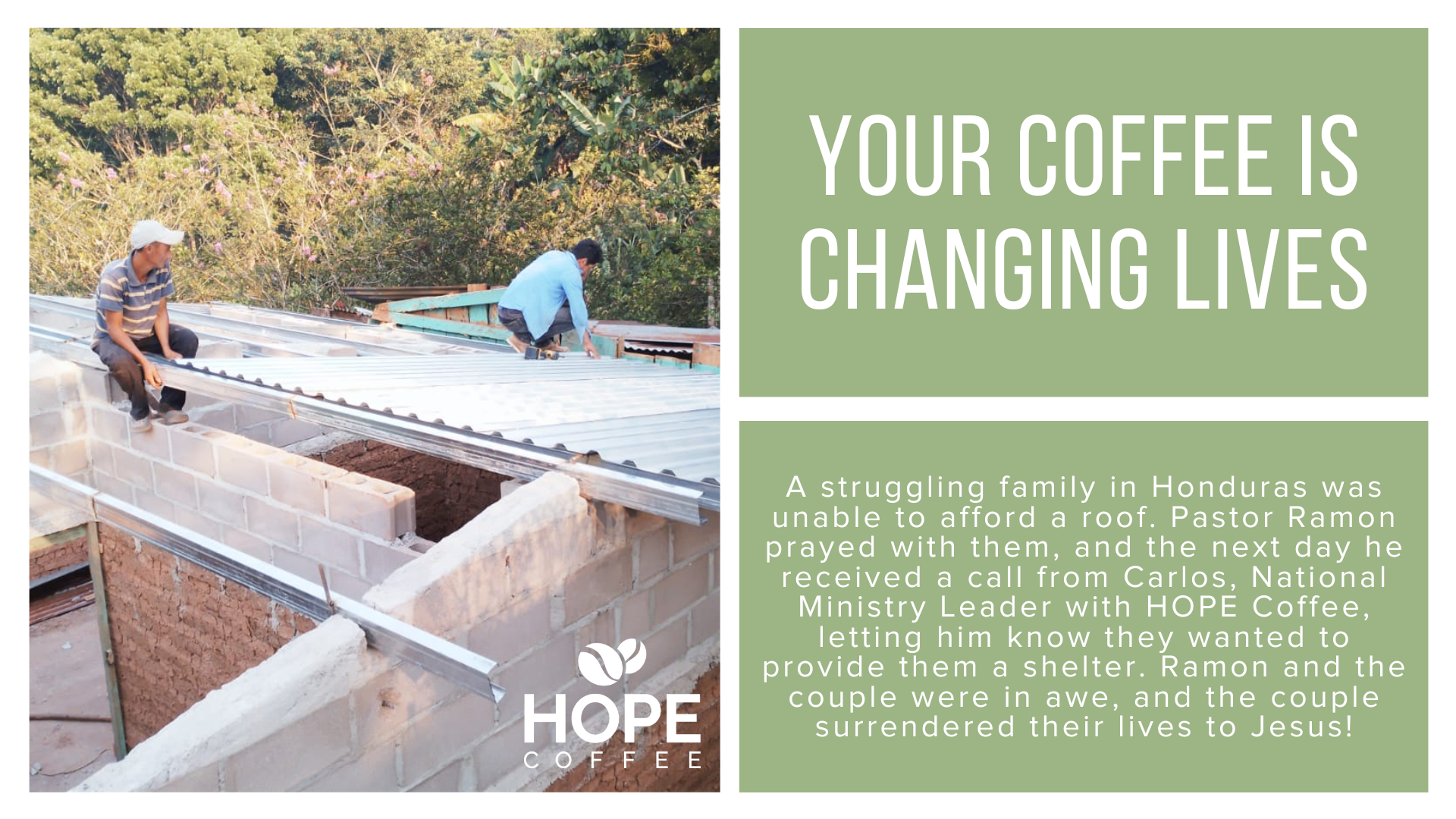 July Impact Story Announcement Slide