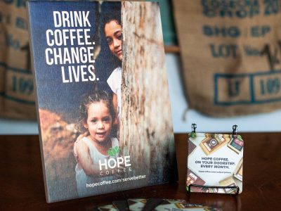 HOPE Coffee for restaurants and cafes.